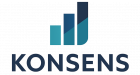 Agentur Konsens Logo mit transparentem Hintergrund